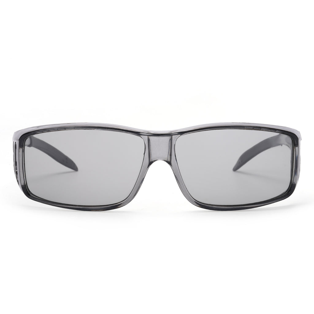 POLARIZED FIT OVER Sunglasses - 2 PAIR Wraparound Sunglasses Fits OVER  Glasses | eBay